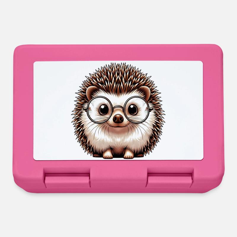 Igel - Brotdose - Pink