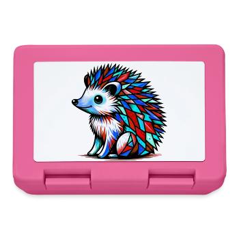 Hedgehog - Lunchbox - pink - Front