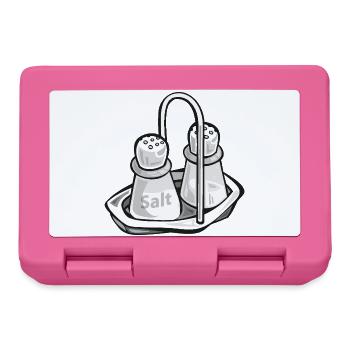 Salzstreuer | Salt shaker - Brotdose - Pink - Vorne