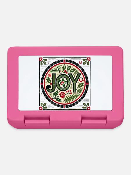 Joy Rondell Stechpalme Kranz - Brotdose - Pink