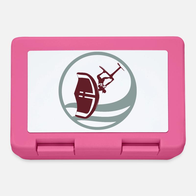 Wingfoil Action Silhouette - Brotdose - Pink