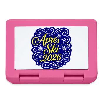 Apres Ski 2026 Party - Brotdose - Pink - Vorne