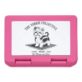 Yorkie Collective Logo Druck - Brotdose - Pink - Vorne