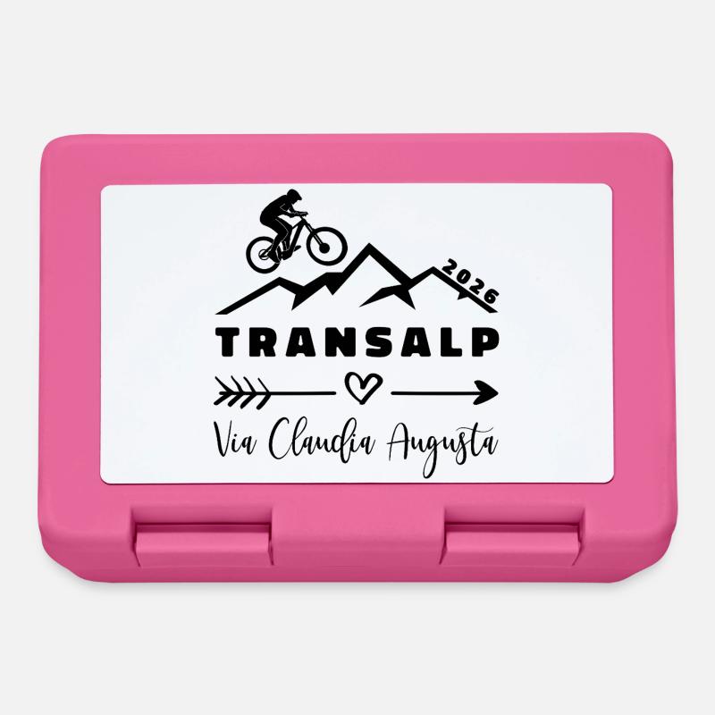Transalp 2026 - Bike - Via Claudia Augusta - Lunchbox - pink