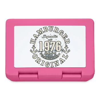 50th Birthday 2026 Hamburg Original Gift - Lunchbox - pink - Front