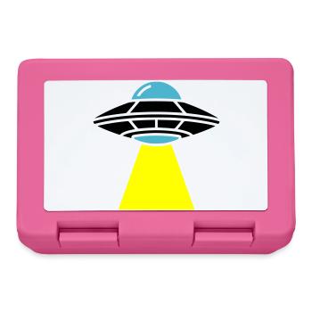 Vaisseau spatial extraterrestre OVNI Light - Boîte à goûter - rose - Devant