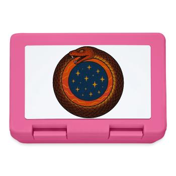 Emblème Cosmique d’Ouroboros - Boîte à goûter - rose - Devant
