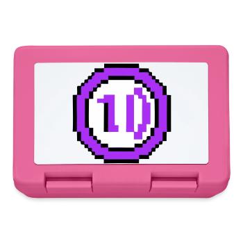 Arcade Coin 10 Years Anniversary - Lunchbox - pink - Front