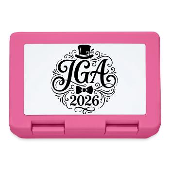 Jga 2026 Junggesellenabschied - Brotdose - Pink - Vorne