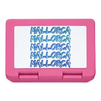 Tauchen Mallorca - Brotdose - Pink - Vorne