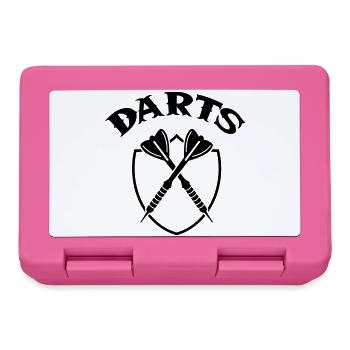 darts - Brotdose - Pink - Vorne