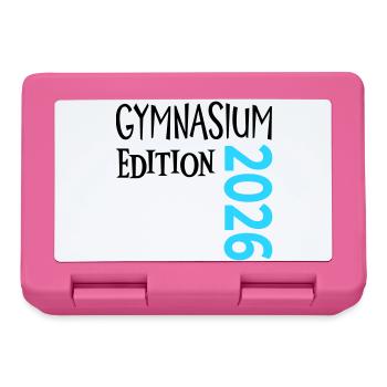 Gymnasium 2026 - Brotdose - Pink - Vorne
