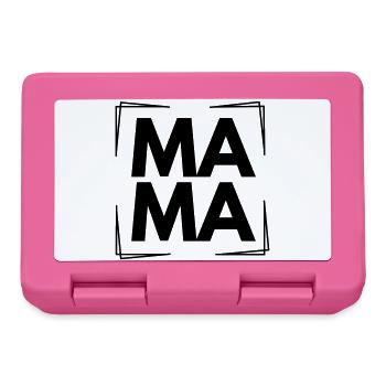 MAMA - Brotdose - Pink - Vorne