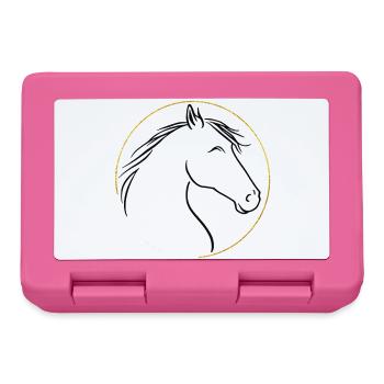 Wild mane, gentle grace - Lunchbox - pink - Front