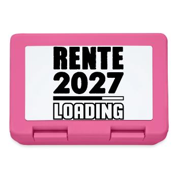 Pension 2027 Loading - Lunchbox - pink - Front