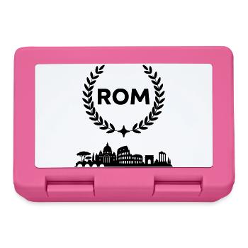 Horizon de Rome - Boîte à goûter - rose - Devant