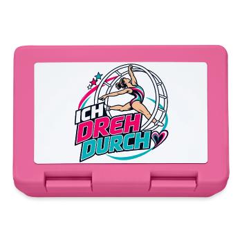 Ich Dreh Durch Rhönrad - Brotdose - Pink - Vorne