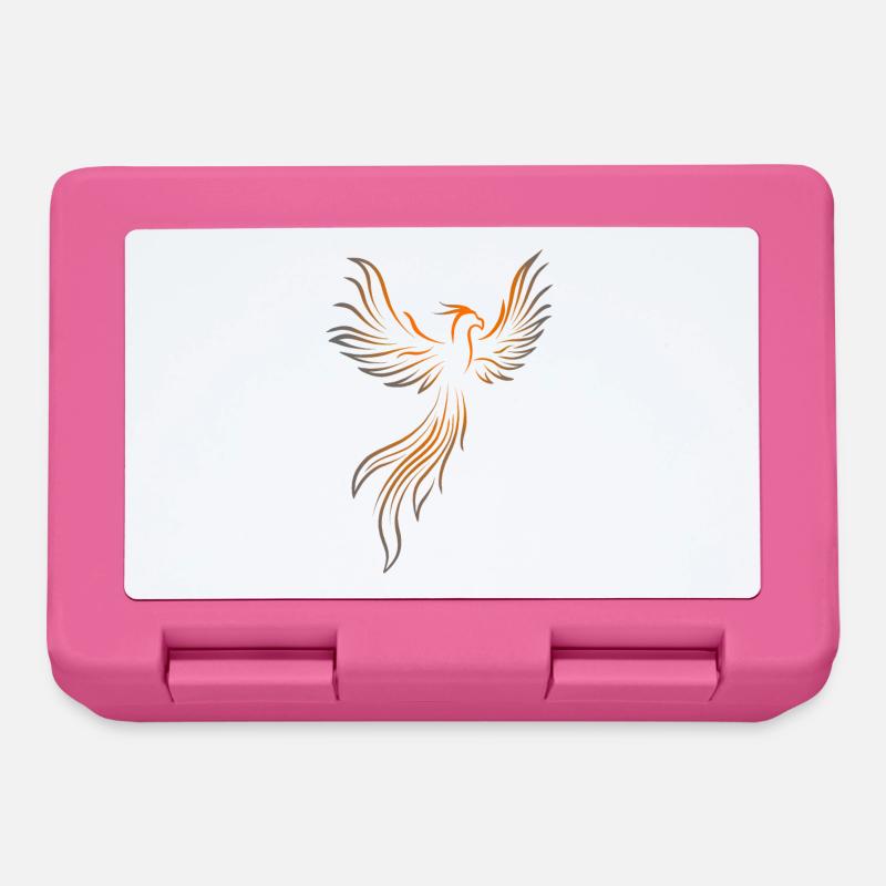 Feuervogel Phoenix - Brotdose - Pink