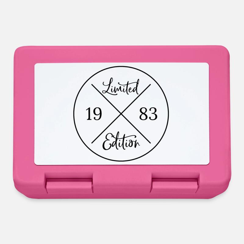 Edition limitée 1983 - Boîte à goûter - rose