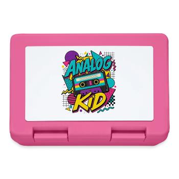 Analog Kid Retro - Brotdose - Pink - Vorne
