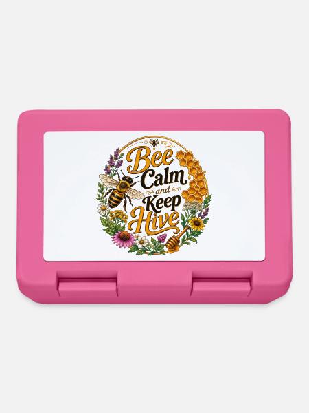Bee Calm: Keep Hive - Brotdose - Pink