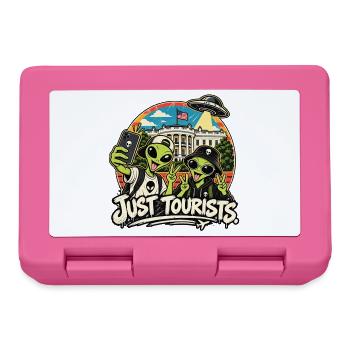 Alien Selfie – Just Tourists - Brotdose - Pink - Vorne