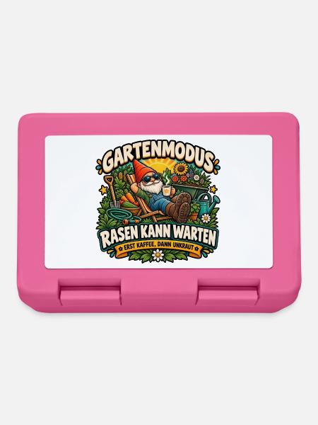 Gartenmodus - Brotdose - Pink