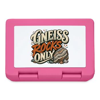 Gneiss Rocks Only - Brotdose - Pink - Vorne