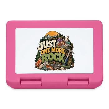Nur noch ein Stein - Brotdose - Pink - Vorne
