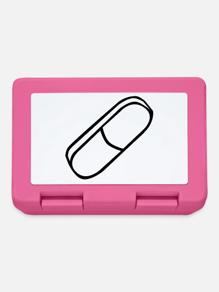 Radierer Gummi Radiergummi - Brotdose - Pink