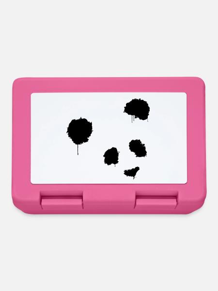 Panda Gesicht - Brotdose - Pink