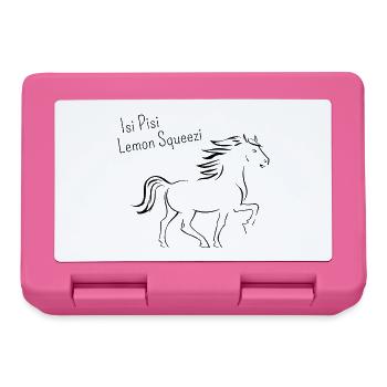 Isi Pisi Lemon Squeeze par Maison Bichon - Boîte à goûter - rose - Devant