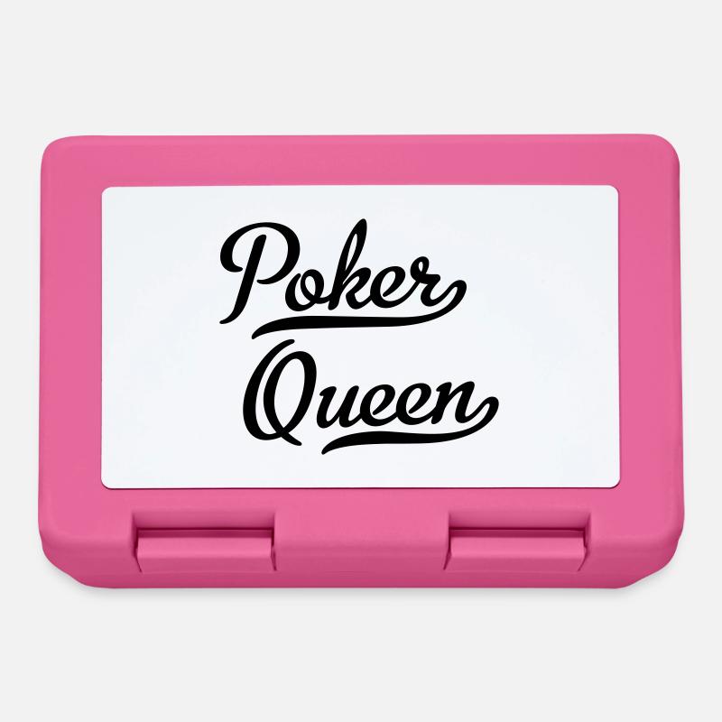 Poker Queen - Lunchbox - pink