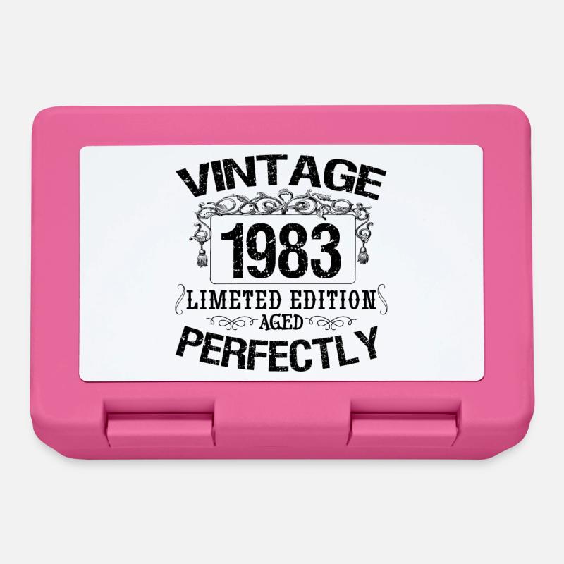 1983 Vintage | Limited edition 1983 aged perfectly - Boîte à goûter - rose