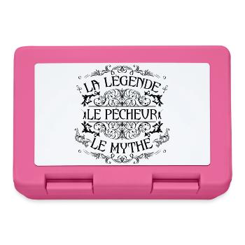 Pêcheur | la légende Pêcheur le mythe - Boîte à goûter - rose - Devant