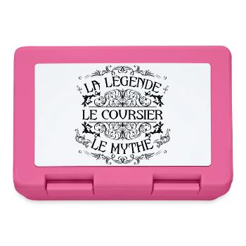 Coursier | la légende Coursier le mythe - Boîte à goûter - rose - Devant