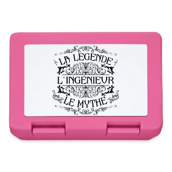 Ingénieur | la légende Ingénieur le mythe - Boîte à goûter - rose - Devant