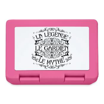 Gardien | la légende Gardien le mythe - Boîte à goûter - rose - Devant