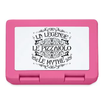 Pizzaiolo | la légende Pizzaiolo le mythe - Boîte à goûter - rose - Devant