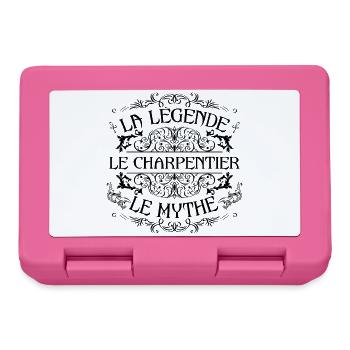 Charpentier | la légende Charpentier le mythe - Boîte à goûter - rose - Devant