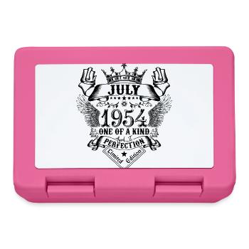 Geburtstag Juli 1954 geboren im Juli 1954 - Brotdose - Pink - Vorne