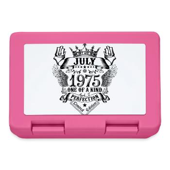 Geburtstag Juli 1975 geboren im Juli 1975 - Brotdose - Pink - Vorne