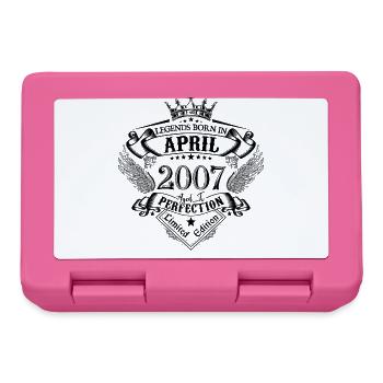 Anniversary April 2007 April Anniversary 2007 - Lunchbox - pink - Front