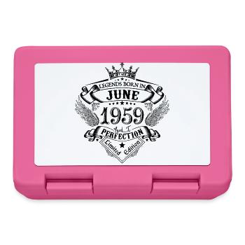 Birthday June 1959 June Birthday 1959 - Lunchbox - pink - Front