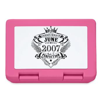 birthday June 2007 June anniversary 2007 - Lunchbox - pink - Front
