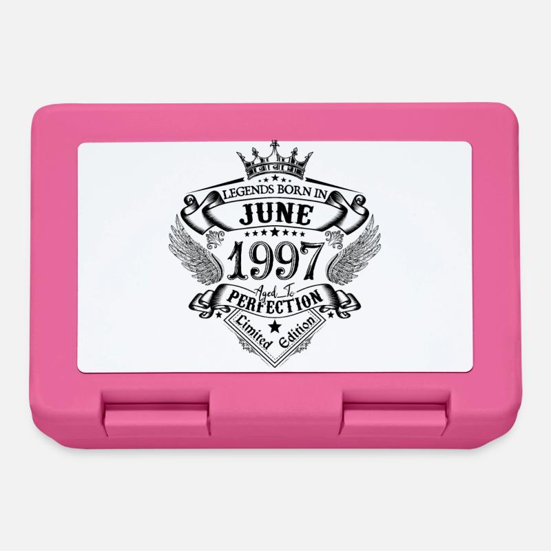 Geburtstag Juni 1975 Juni Jubiläum 1975 - Brotdose - Pink