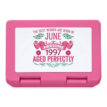 June 1997 Female Birthday June 1997 - Lunchbox - pink - Front