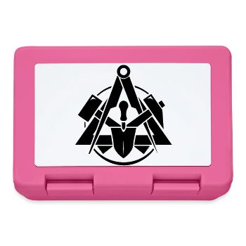Maurer Logo - Lunchbox - pink - Front
