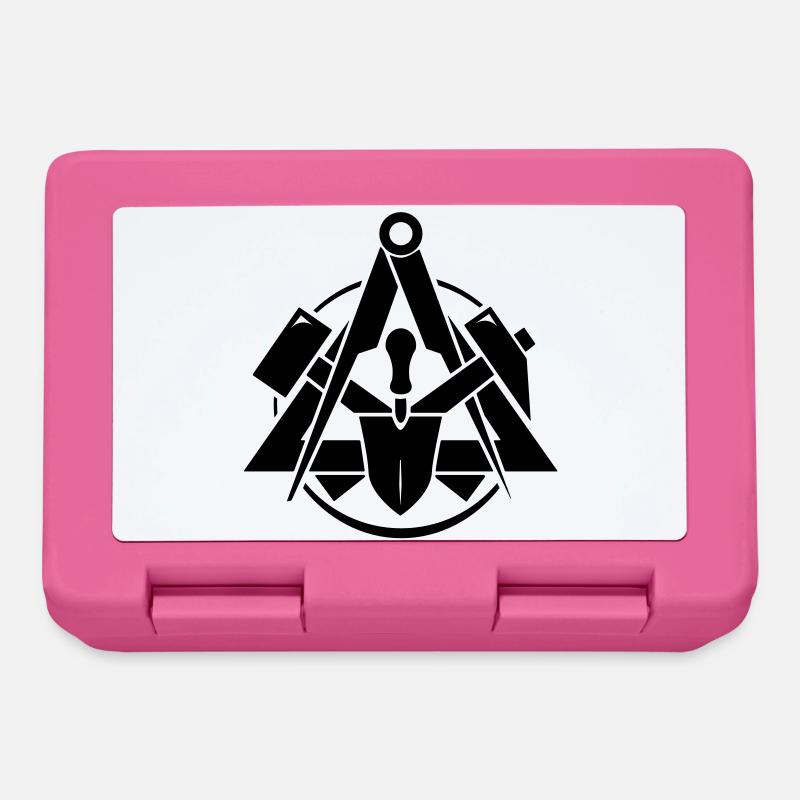 Maurer Logo - Boîte à goûter - rose