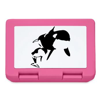 Orque - Boîte à goûter - rose - Devant